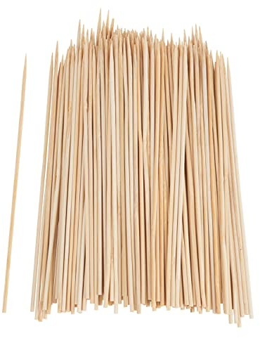 VBS XXL Bambussspieße 200 Stück 20 cm x 3mm Basteln Grillen Küche DIY Spieße Party Holzspieße Mikado