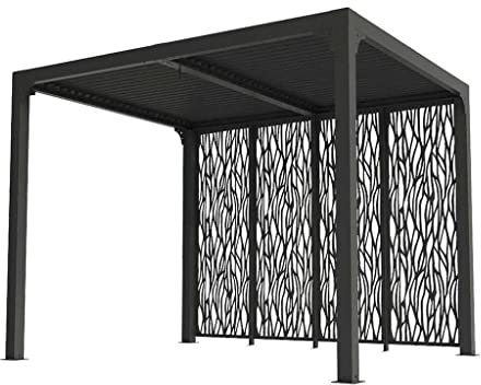 Pergola Bioclimatique 7.20m² Gris Anthracite - PER2430MBI