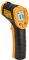 TFA Dostmann Ray Light 31.1143.13 Thermomètre infrarouge numérique avec mesure sans contact de la température de surface, conforme à HACCP, durée de mesure inférieure à 1 seconde, noir/orange