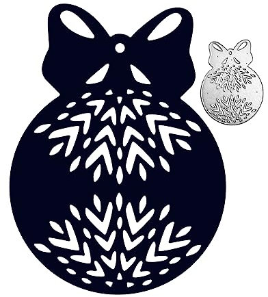 Schneeflocken-Kugel-Metall-Stanzformen, Stanzformen für Kartenherstellung, Prägeschablonen für Scrapbooking, DIY Album Papier Karten Dekoration
