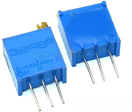 100 Teile/los 3296W-1-501LF 3296W 501 500 ohm Top Regulierung Multiturn Variable Widerstand Trimmer Potentiometer Hohe Präzision Energie verbrauchende Komponenten