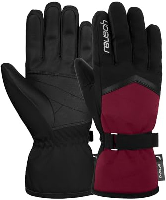Reusch Moni R-Tex® XT Guantes de Invierno cálidos, Impermeables, Resistentes al Viento y Transpirables, Guantes de Nieve, Guantes de esquí para Mujer para Libertad de Movimiento sin obstáculos