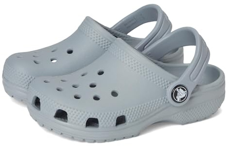 Crocs Unisex barn klassisk träsko T, Betong, 7 UK Child