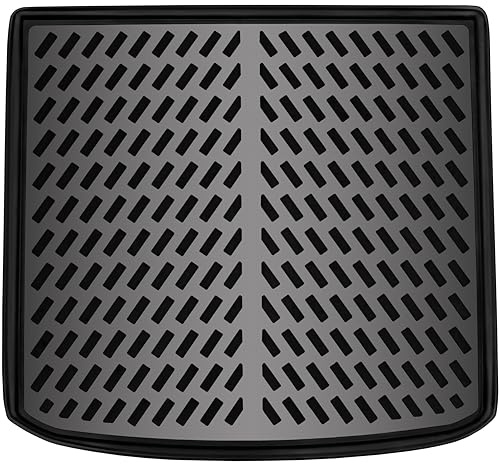 ELMASLINE 3D Kofferraumwanne für VW TAYRON ab 2025 (5-Sitz) | Kofferraummatte mit extra hohem 5cm Rand | Kofferraum - Zubehör
