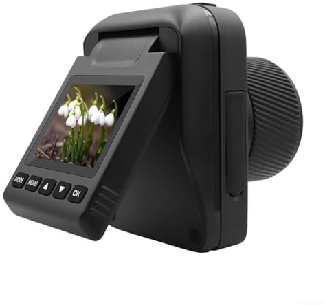 Appareil photo numérique 4K, étanche, réglable à 90 degrés, appareil photo microfocus LCD compact et léger