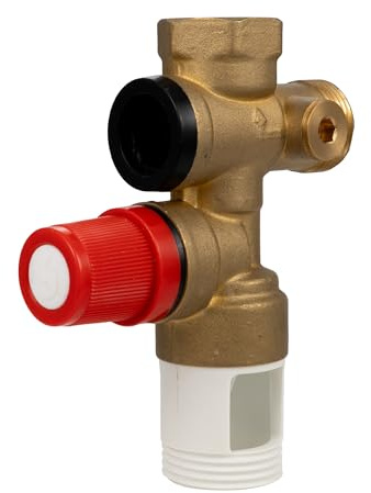 VANCOCO Groupe de Sécurité 3/4 (20x27), Groupe de Sécurité Chauffe eau NF avec clapet anti-retour
