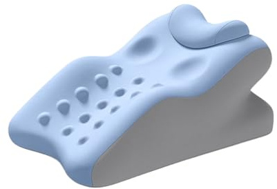 Ratpzou Almohada En Forma De Cuña para Cama - Cojines Ergonómicos para Dormir con Funda Lavable,Soporte Cervical Espuma Viscoelástica Cojín para Espalda Ayuda Dormir Anti Ronquidos Lateral
