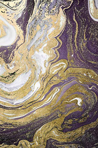 Queence | Acrylglasbild mit Blattgold | Wandbild Glasbild Acrylbild Rahmenlos | Abstrakte Kunst | Druck auf Acrylglas | Goldveredelung | Größe: 40x60 cm