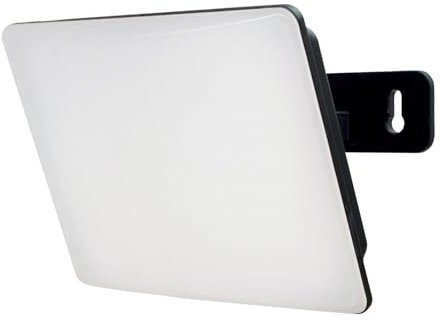 Projecteur LED Noir 30W, 2500 lumens, IP65, 4000K blanc-neutre, éclairage écran 100%, connecteur rapide, fixation orientable, garantie 5 ans - Tibelec