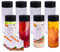 8 Stück 300ml Saftflaschen aus Kunststoff,Klare Leere Saftflaschen, Befüllenmit luftdichtem Deckel ,Wiederverwendbare Leere Smoothie Flasche ,mit 8 tetikett,Aufbewahrung von Saft, Milch, Smoothies
