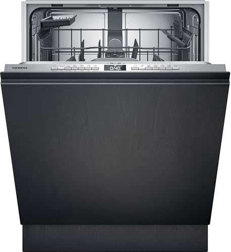Siemens SX63HX15TE, iQ300, XXL-Geschirrspüler Vollintegriert 60 cm, Smarte Spülmaschine, Besteckkorb, varioSpeed Plus, Oberkorb höhenverstellbar, intensiveZone, Maschinenpflege, aquaStop, infoLight