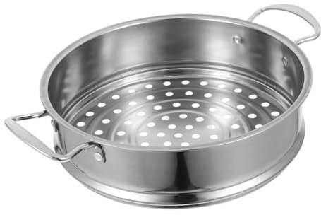 EXHUMKY Panier à Vapeur Acier Inoxydable Panier De Cuisson Multifonction Pour Légumes Fruits Riz Et Fruits De Mer Adapté Aux Casseroles Cuisson Vapeur