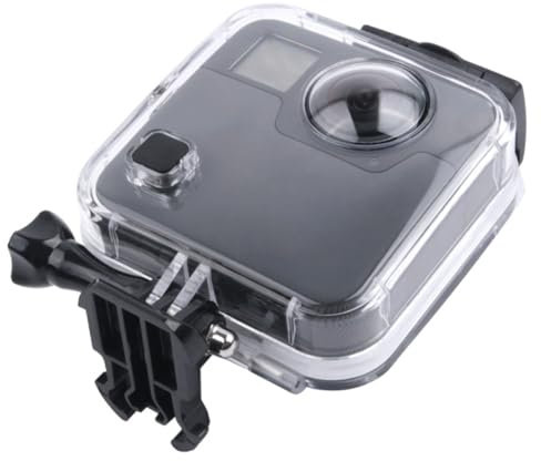 DIYEAH 45m Custodia Trasparente Per Fotocamere Subacquee Custodia Protettiva Anti-surf in Vetro Temperato Per Fusion