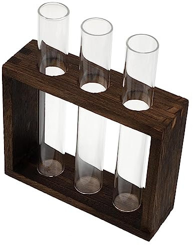 Abaodam Dekorative Wasserpflanzvase Aus Platzsparendes Reagenzglas-Ornament Für Hydrokulturblumen Und Trockenpflanzen Schicke Wohndekoration Für Zuhause Büro Und Laden
