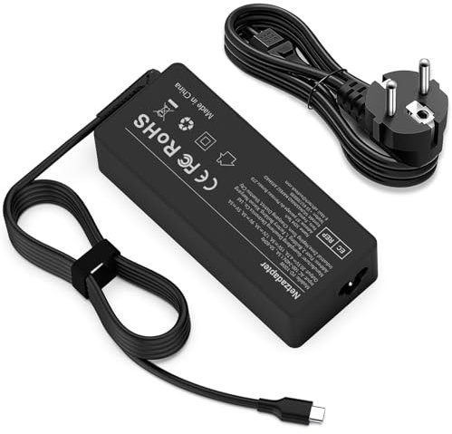 USB C Ladegerät 100W, Universal Laptop Ladekabel Netzteil für Mac Book Pro 13-16 (2016+)/Air M1 M2, Lenovo Thinkpad,HP Dell ASUS ACER, Kompatibel mit 96W 90W 85W 70W 65W