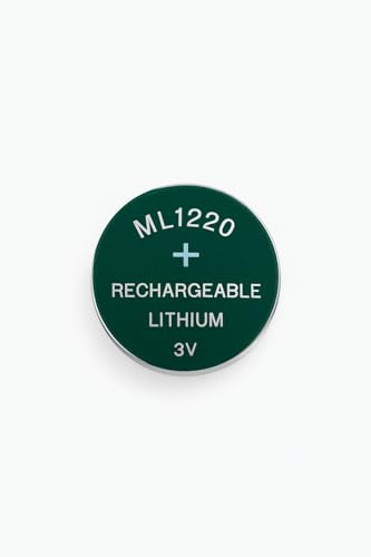 Girafus 18mAh 1x ML1220 3V Knopfzelle wiederaufladbar Akku | Wiederaufladbarer Akku für CMOS/BIOS Speicher, Mainboard, Backup-Batterie – spart Geld und Müll