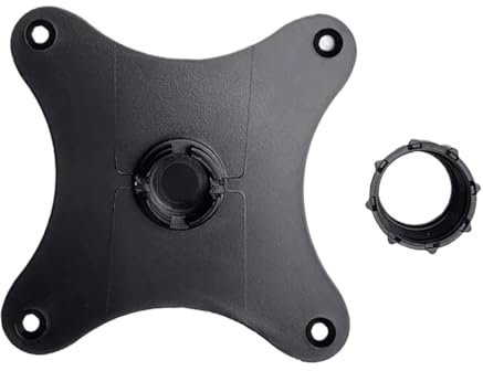 75mm TV Mount Adapter Plate - TV Assembly Adapter, 75mm Hole Spacing | Parts for Mounting Brackets | Horizontal Vertical Ball Head, Hard