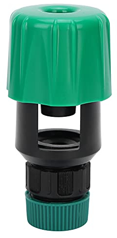 ANGGREK Adaptador Universal para Manguera de Jard¨ªn con Grifo, para Cocina, y Jard¨ªn, con Rosca Ajustable sin Fugas, Material ABS TPR (GREEN)