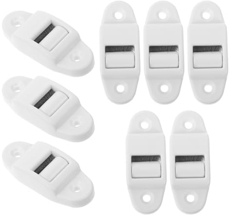 TOVINANNA 8Pcs Roller Shutter Belt Guide with Internal Brush Cleaner for 14Mm Webbing Strap Shutter Belt Replacement Accessories for Dust Removal