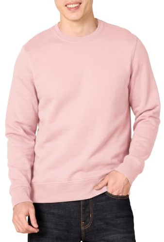 Amazon Essentials Men's Fleece Crew Neck Sweatshirt (Available in Big & Tall)