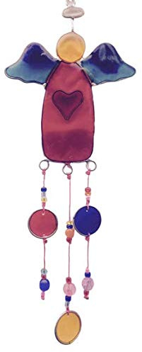Angel Suncatcher 29cm (Red/Orange)