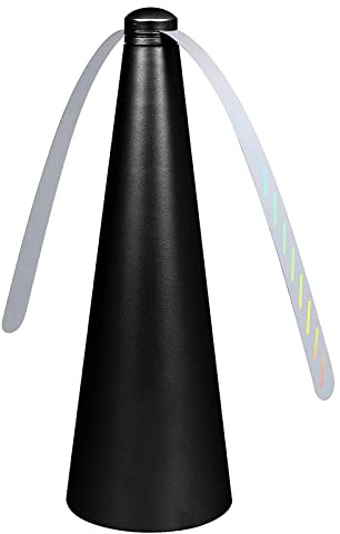 Ventilateur Anti-Mouches, Taozoey Fly Repellent Fan, Répulsif à Pales pour Une Utilisation Intérieure et Extérieure, Maintient Les Mouches, Les Insectes Loin de la Nourriture
