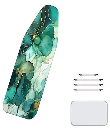 BLEDD 160 x 60 cm/XXL, universeller großer Bügelbrettbezug, gesichert durch einen Kordelzug, leicht verstellbar, leicht zu wechselnder Bezug für Bügelbretter