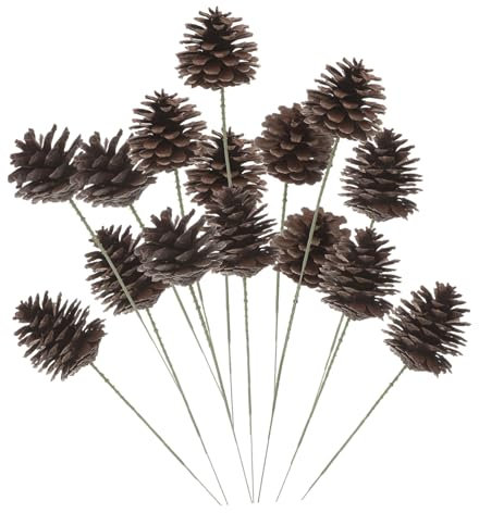 Yardenfun 20stücke -Picker Aus Sicherem Material Für Basteln Und Weihnachtsdekorationen Als Accessoire Für Kränze Und Christbäume