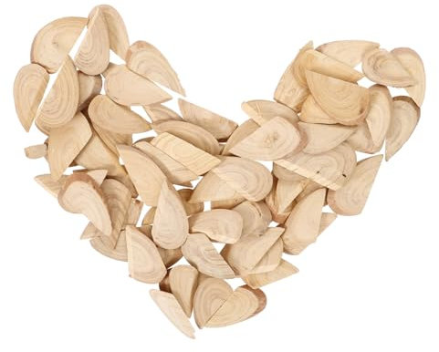 CIMAXIC 70stücke Diy Getrocknete Holzscheiben Bastelmaterial Holzhandwerksstücke Zum Selberbasteln Naturholzbastelstücke Für Foto-requisiten Und Dekoration
