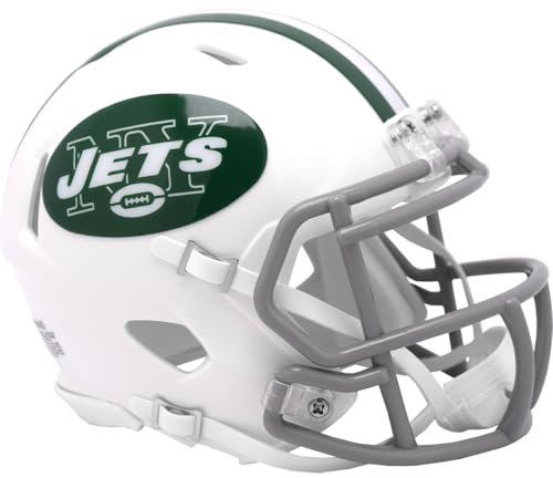 NFL New York Jets weiß Alternate Mini Helm Speed Footballhelm