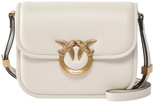 Pinko LOVE BOX BAG FLAP MINI bianco Z14Q WHITE 19X13X7