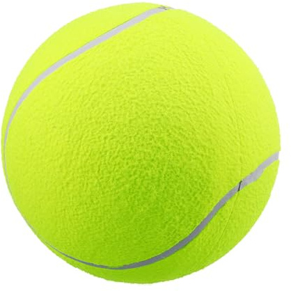 Abaodam Riesiger Aufblasbarer Tennisball Für Haustiere Lustiges Spielzeug Für Aktives Training Und Interaktion Für Sportpartys Und Spielstunden Mit Deinem Hund