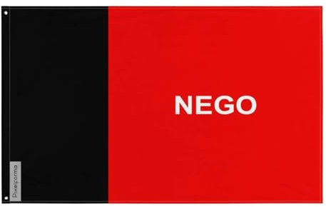 Bandiera Paraíba in poliestere 96 x 144 cm 2. 2 occhielli a sinistra