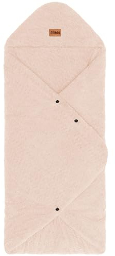 Fillikid Baby Winter Fußsack Babyschale Dinara Exklusiv | Einschlagdecke für Neugeborene | Wind- & wasserabweisend | Kompatibel mit Buggy, Kinderwagen & Autositz | Waschbar bei 30°C