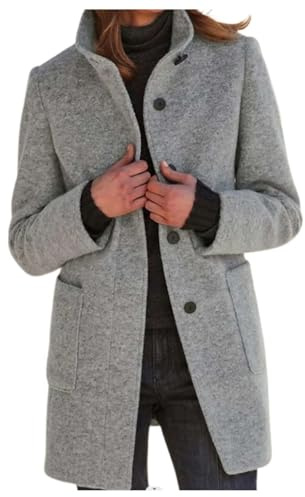Femme Blazer Automne OL à Manches Longues Veste Blazer Slim Fit Veste Causal Veste Femme Grande Taille Cintrée Habillée Costume Jacket Manteau