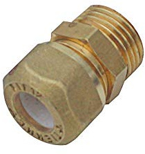 RACCORDO NIPLES NIPPLO TUBO RAME 14x1/2 M MASCHIO