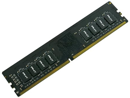 PNY RAM Performance DDR4 Desktop Memory DIMM 2666 MHz 16GB, Black, MD16GSD42666