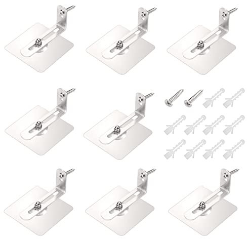 OOTSR 8 Sätze Kippsicherung Möbel für Kleinkinder, Kippschutz Möbel-Wandanker, Anti-Tip Halter für Baby-Proofing & Haustierschutz, Wandanker Möbelgurte Ankergurte Kit