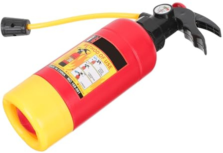 Vaguelly Mini Estintore Giocattolo Per Bambini Con Funzione Spruzzatore D'Acqua Gioco Estivo Da Spiaggia Per Combattimenti Acquatici Plastica Resistente Facile Da Usare 29X14X8Cm
