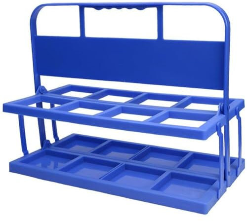 Dinntty Sport-wasserflaschenträger, Faltbarer Kunststoff-flaschenträger, Fasst 8 Sport-wasserflaschen Für Die Flüssigkeitszufuhr Beim Sport