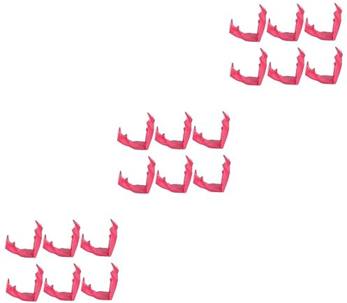 ABOOFAN 18pcs Quality Food Tongs Grip for Portion Utensil Easy to Clean for Buffet Catering Everyday Use