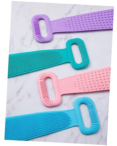 MERRYHAPY Peelingband Schwämme Für Den Körper Duschtuch Rückenpeeling-bürste Körperwäscher Luffa-schwammwäscher Körpertücher Zum Duschen Badezimmerzubehör Bad Dusche Schrubber Green
