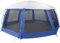 vidaXL Poolzelt mit abnehmbarem Überzelt Netzwänden Azurblau 690x690cm, Pooldach, Pool-Pavillon, wasserdichtes Zelt, Poolpartyzelt, Poolüberdachung