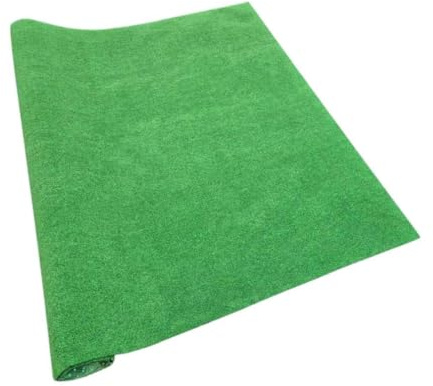 MadeInNature, Kunstrasen Teppich für den Außenbereich, grün/feiner Rasen, extra weich, für Terrasse, Balkon, Garten, verschiedene Maße (600 cm x 200 cm)