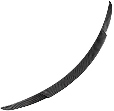 Heckspoiler Für W205 B Stil C Klasse C200 C250d C300 C43 C63 2014-2021 Heckspoiler Flügel Hinten Stamm Spoiler Kappen Bodykits Tuning Heckspoiler Lippe(Carbon Look)