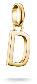 THOMAS SABO Charm Club Connect Charm-Anhänger Buchstabe Recyceltes 925 Silber