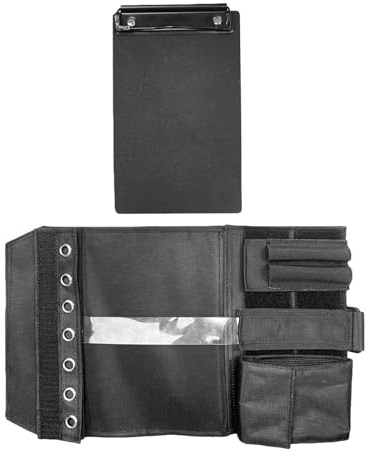 Planche à genoux pour pilotes - Avec sangles de fixation des jambes, clip en sept parties - Accessoire de vérification de design léger et pratique pour les enregistrements de formation en avion