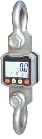 Dinamometro Bluetooth 3T/5T/10T Misuratore Di Forza Digitale Tester Trazione Bilancia For Gru Misura La Peso For A Fune Ascensore Alta Risoluzione(3000kg Division 1kg)