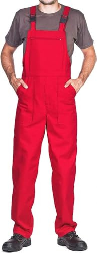 MAZALAT work wear Salopette Longue avec Poches Multifonctions Vêtements Professionnels pour Artisans, Maçons, Couvreurs, Menuisiers, Électriciens et Bien d'autres |Made in EU