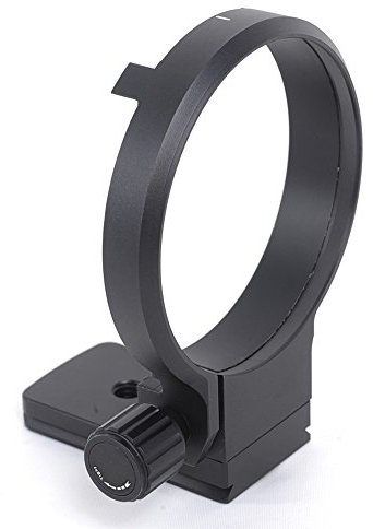 iShoot Lens Collar Support Tripod Mount Ring Compatible with Sigma 100-400mm f/5-6.3 DG OS HSM Contemporary Lens, Bottom is ARCA Type Quick Release Plate for Tripod Ball Head of ARCA-Swiss/Kirk Fit